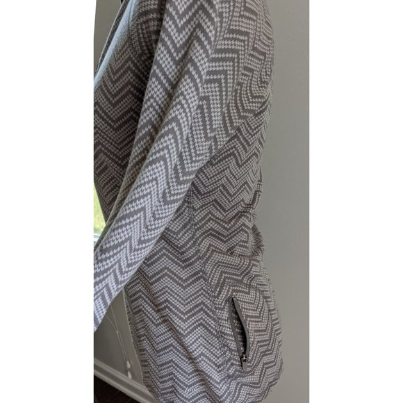 Eddie Bauer Half Zip Pullover Mock Neck Sweater Gray Athletic Medium - Picture 5 of 10